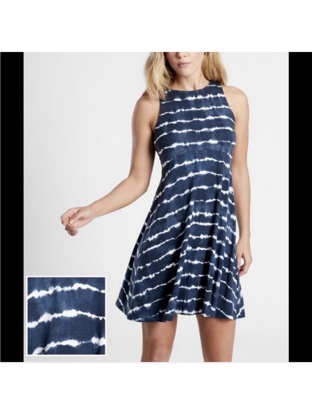 Athleta Santorini Tie-Dye Dress